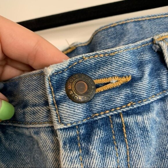 Vintage Bugle Boy Light Wash Straight Leg Jeans - Picture 4 of 13